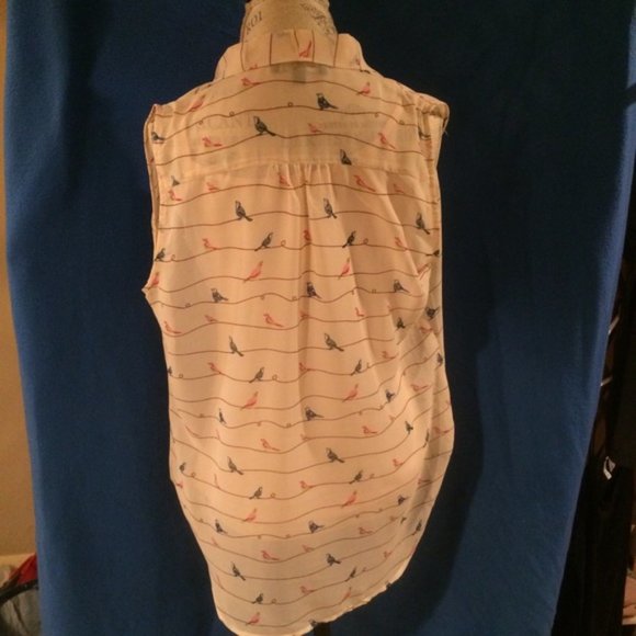 AS IS -High Low Camisole & Sheer Top- Small Hole - Picture 7 of 13